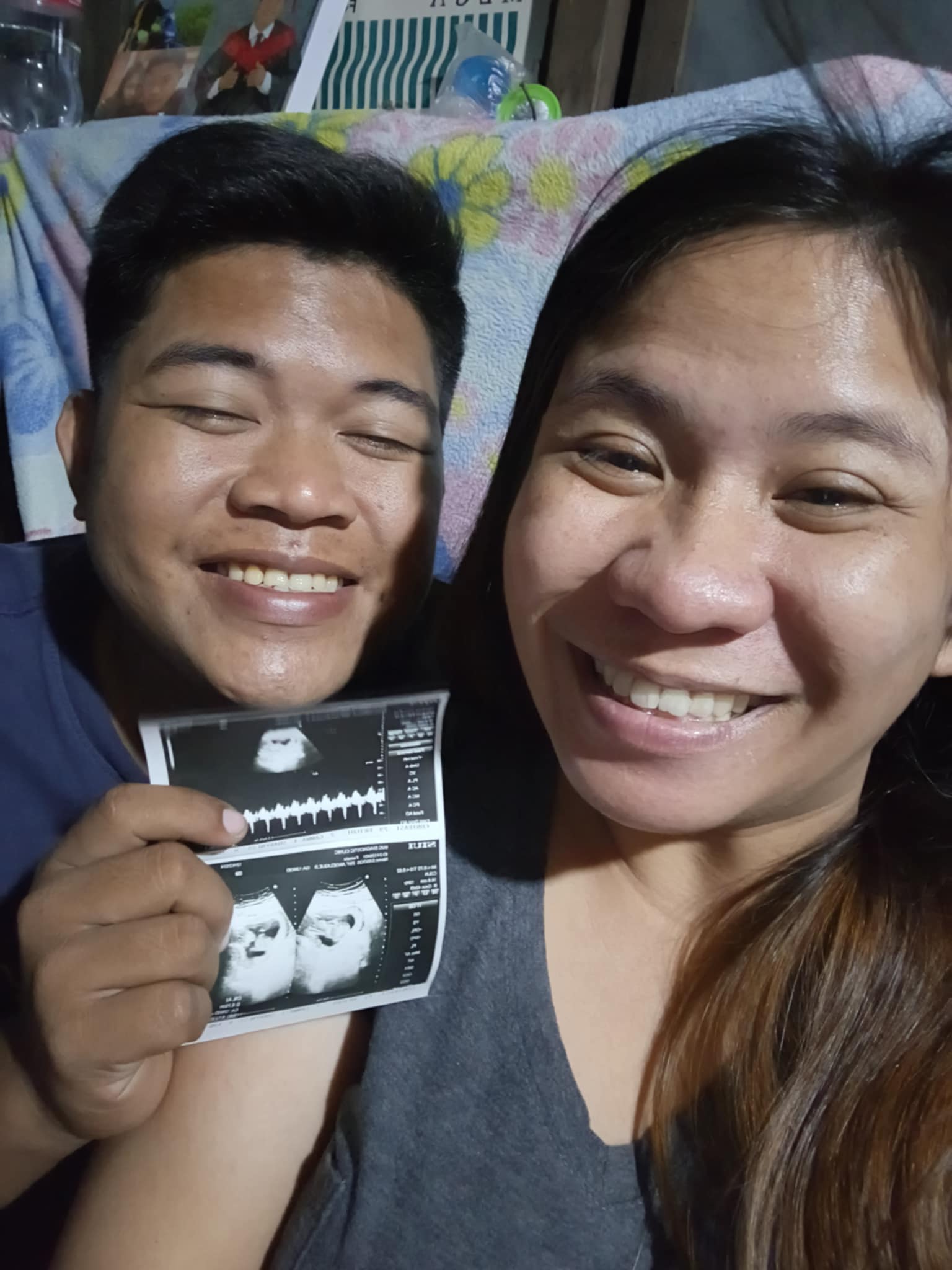 Pregnancy announcement for ZK